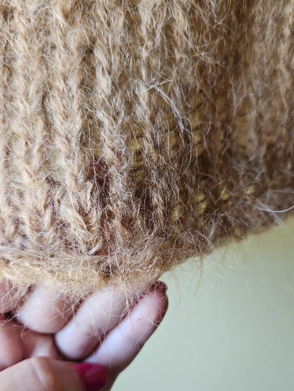 Montse Badell Cuzco Peru Handmade Alpaca Sweater - Picture 6 of 10